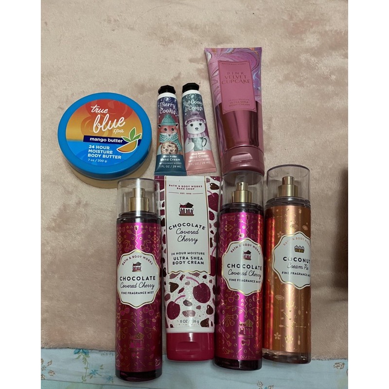 BST Body Mist hương bánh ngọt Strawberry, Coconut, Rasperry Bath and Body Works 2021 | BigBuy360 - bigbuy360.vn