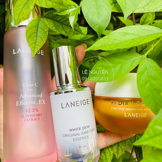 Bộ dưỡng trắng da laneige