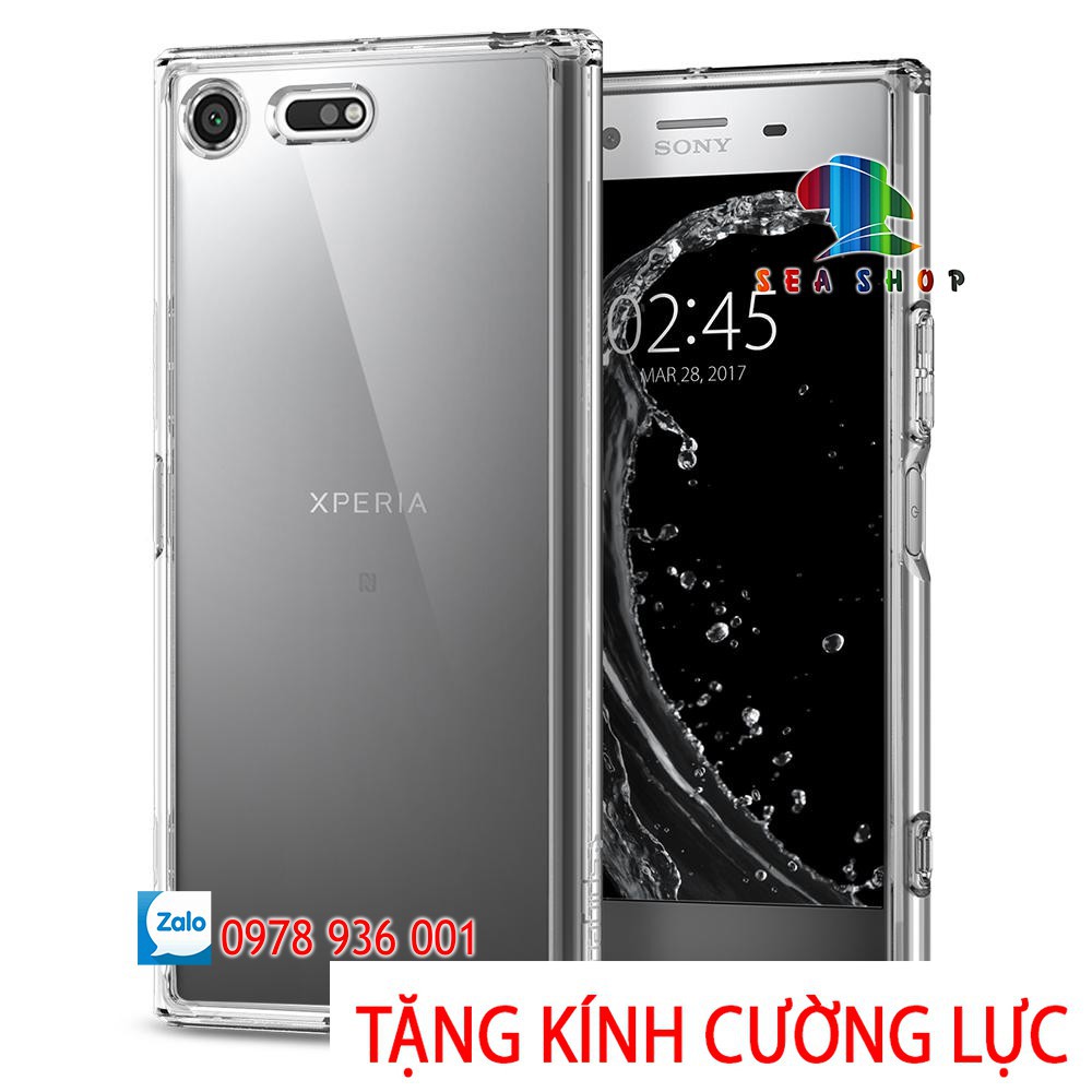 Ốp lưng Sony Xperia XZ Premium - G8141 - G8142 silicon trong suốt - chống sốc