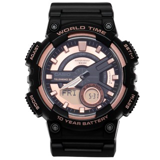Đồng hồ nam chính hãng casio aeq-110w-1a3vdf - vỏ nhựa - kháng nước