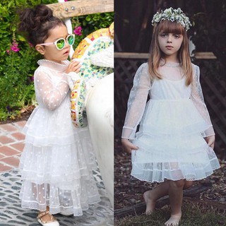 đầm voan công chúa nhiều tầng cho bé