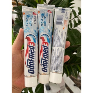 Kem đánh răng Odol-med3 Extra White 75ml của Đức