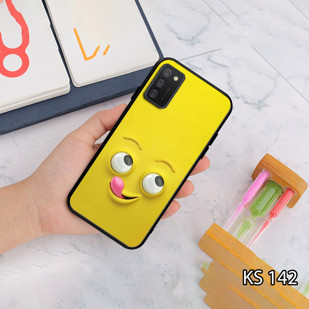 Ốp lưng điện thoai SamSung A02s in hình tự chọn biểu cảm khuôn mặt siêu ngộ nghĩnh, độc, lạ - KINGSTOREHN