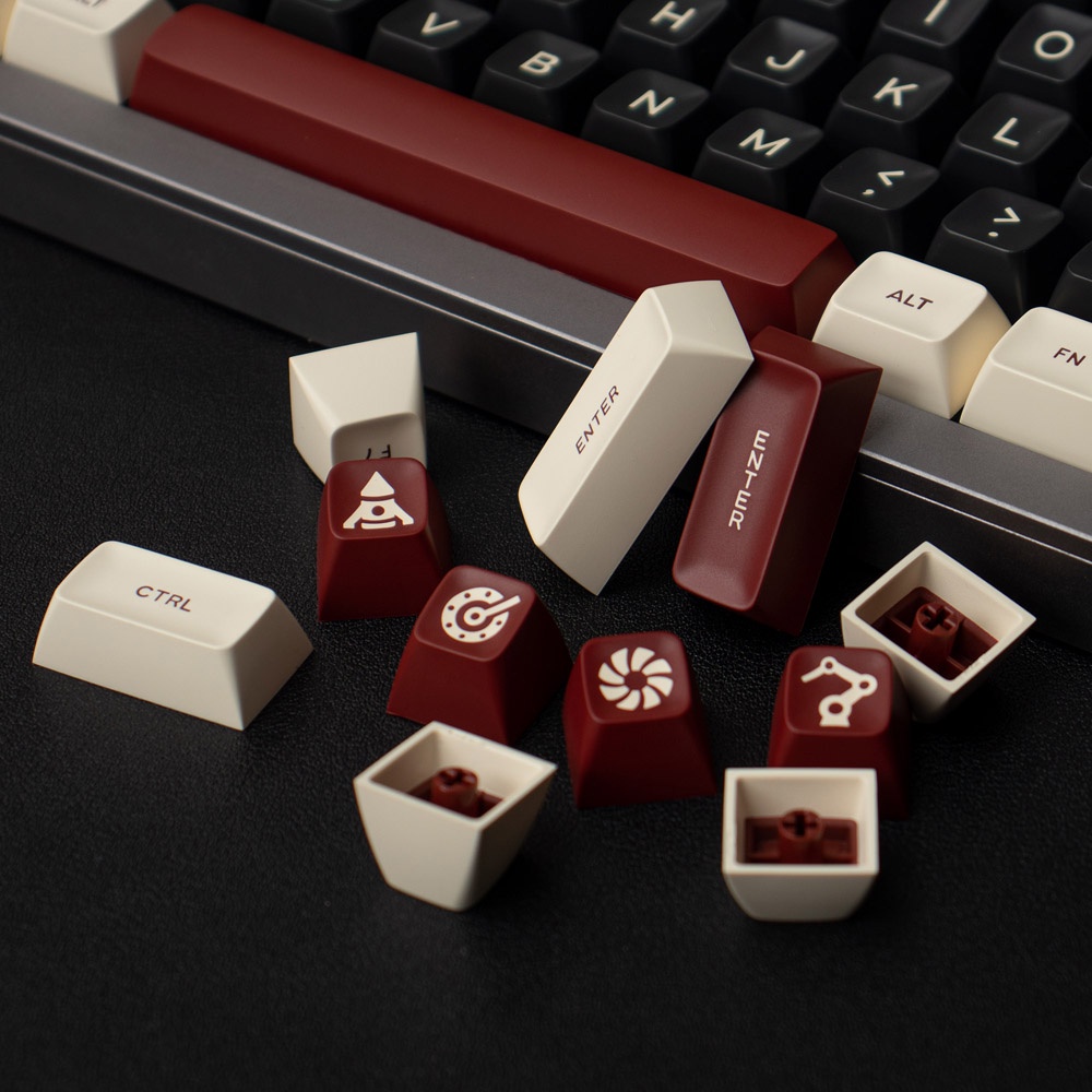 Bộ nút bàn phím cơ Keycap SA AIFEI ROME - ABS Doubleshot - 170 phím