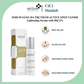 [Hàng Chính Hãng] Tinh chất dưỡng trắng giảm thâm Active Spot Vanish Lightening Serum With HQ2% Neova