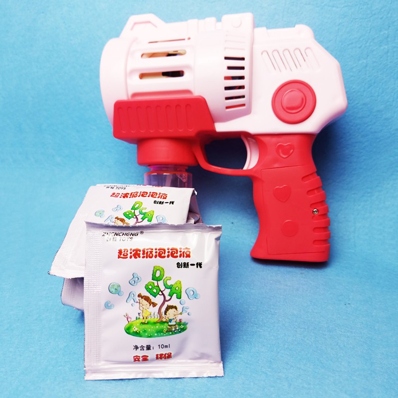 [RẺ NHẤT] Nước Pha Bong Bóng Xà Phòng túi 10ml, Dành Cho Đồ Chơi Thổi Bong Bóng (1 gói pha với 80 - 120ml nước)