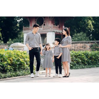 Đồ gia đình dự tiệc_váy áo gia đình_full size 7 -100kgs