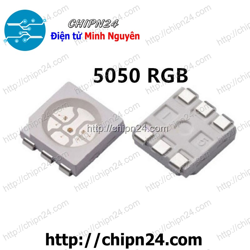 Led Dán SMD 5050 7 MÀU RGB