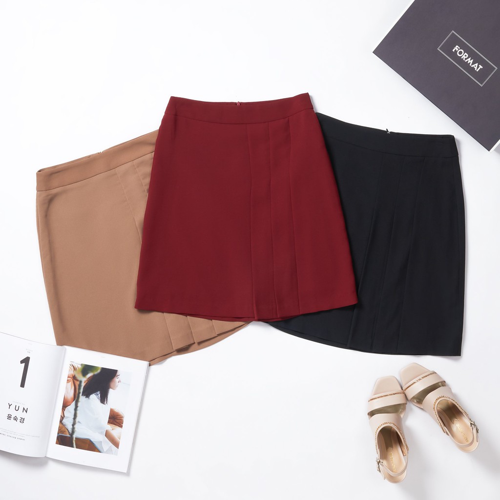Chân váy nữ cao cấp FORMAT 2 lớp B913-317I