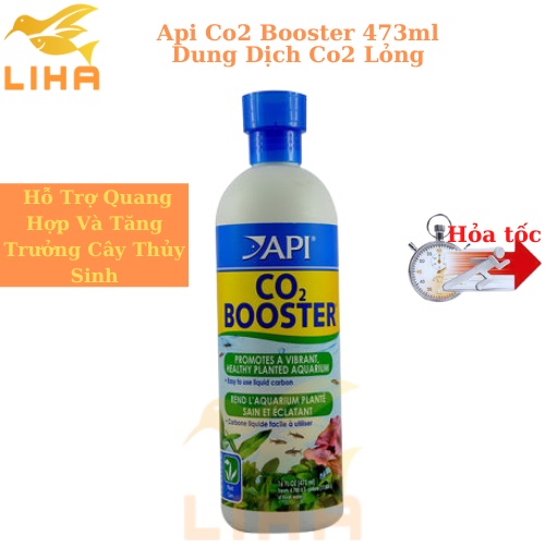 Api Co2 Booster 473ml - Dung Dịch Co2 Lỏng Hỗ Trợ Quang Hợp Và Tăng Trưởng Cây Thủy Sinh