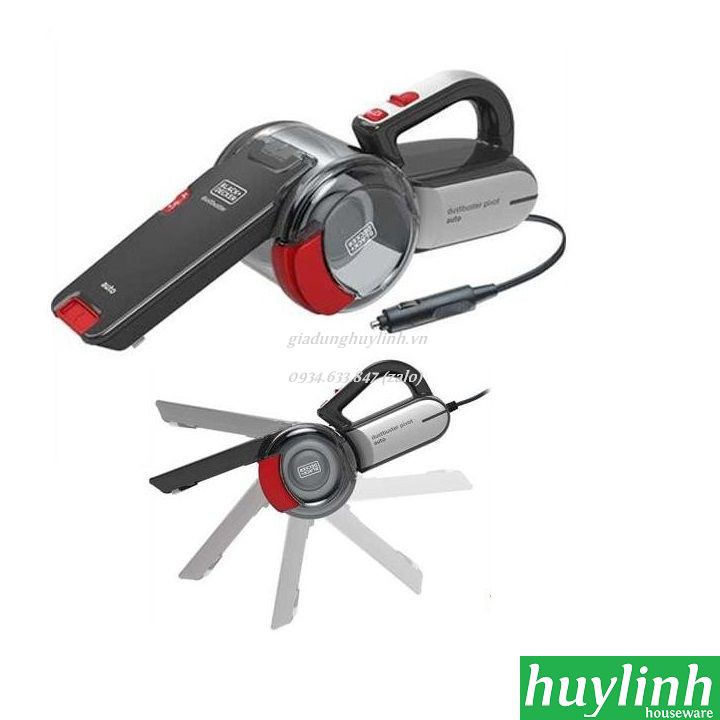 Máy hút bụi dành cho xe hơi ô tô Black Decker PV1200AV-B1