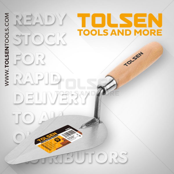 Bay cán gỗ tolsen 41008/ 41000/ 41001/ 41002 bricklaying trowel