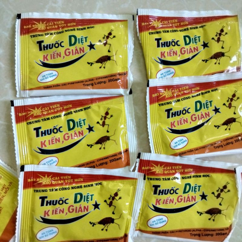 Thuốc diệt kiến và gián dạng bột