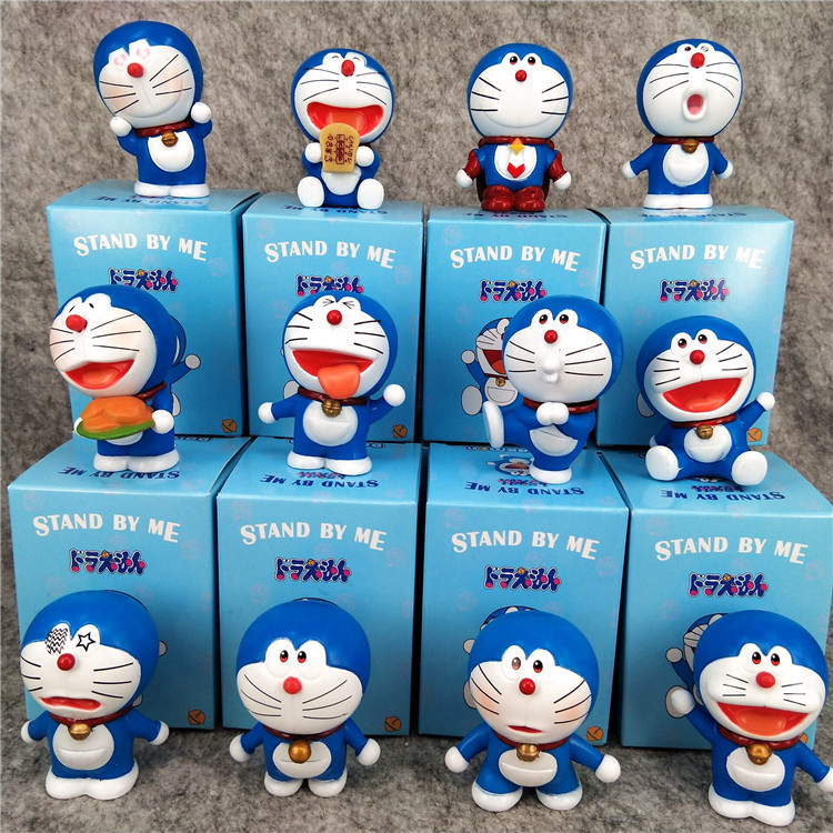 Set 12 Mô Hình Doraemon Đáng Yêu Cho Bé