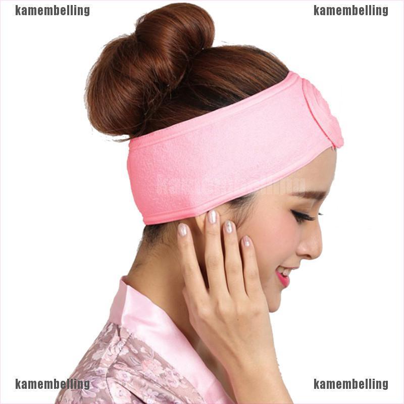Băng đô mềm mại có thể điều chỉnh kích thước dùng cho trang điểm làm đẹp