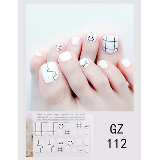 Miếng Dán Móng Chân Sticker Nails mẫu mới