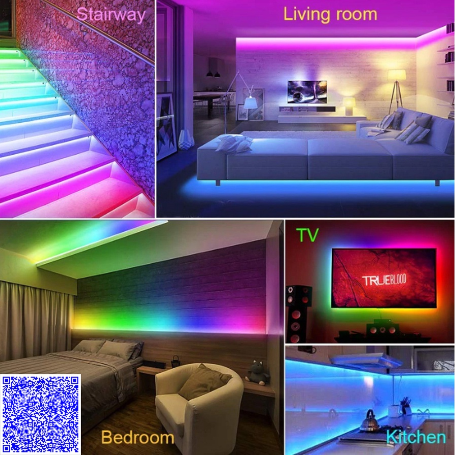 SP110E BỘ ĐIỀU KHIỂN LED FULL MÀU ARGB WS2811 WS2812B UCS1903 HỖ TRỢ APP BLUETOOTH