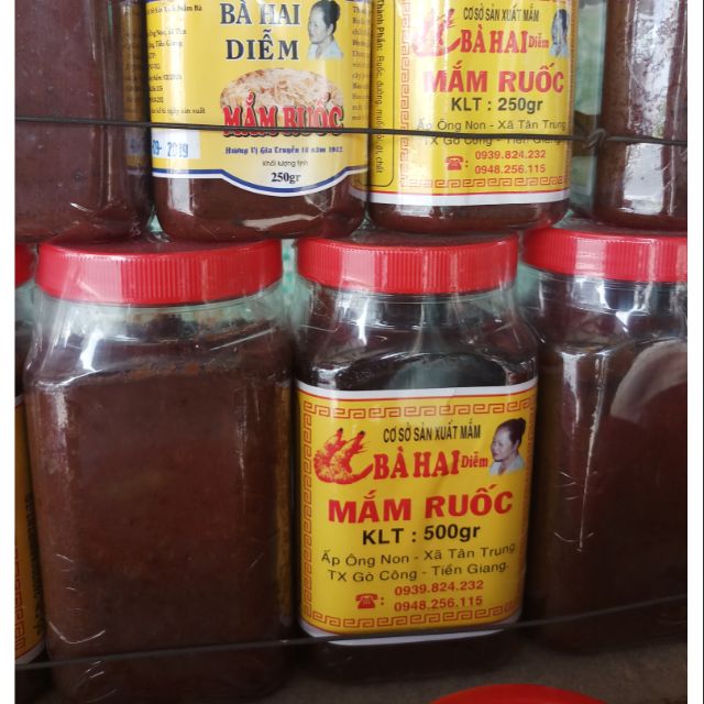 Mắm ruốt Bà Hai 500g (đặc sản Gò Công, Tiền Giang)