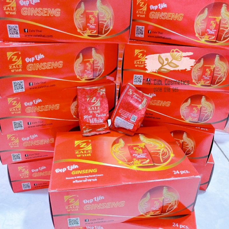 Lẻ Kem Sâm cô tiên Ac thái Zaa lê chuẩn xịn hủ 6g