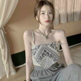 Áo Yếm đi biển họa tiết thổ cẩm - Chất đẹp