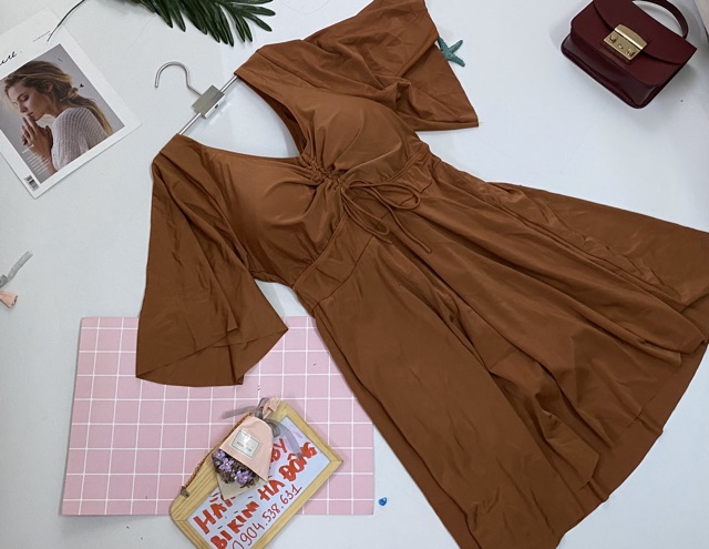 Bikini liền thân big size / plus size / béo - mập siêu che dáng khuyết điểm có sẵn từ 65-85kg | BigBuy360 - bigbuy360.vn