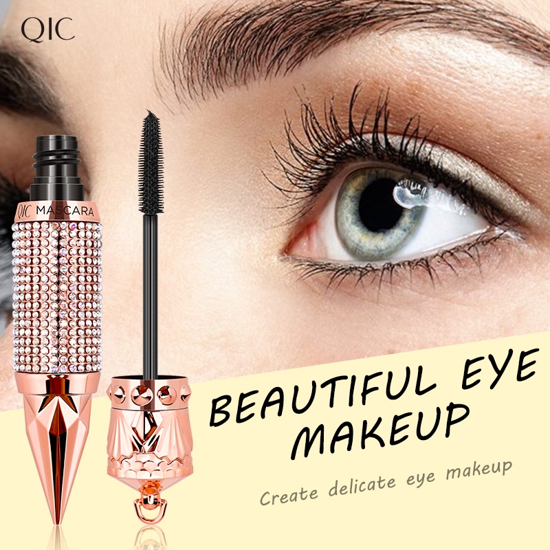 Mascara QIC màu đen làm dài dày và cong mi chống thấm nước chống nhòe
 | WebRaoVat - webraovat.net.vn