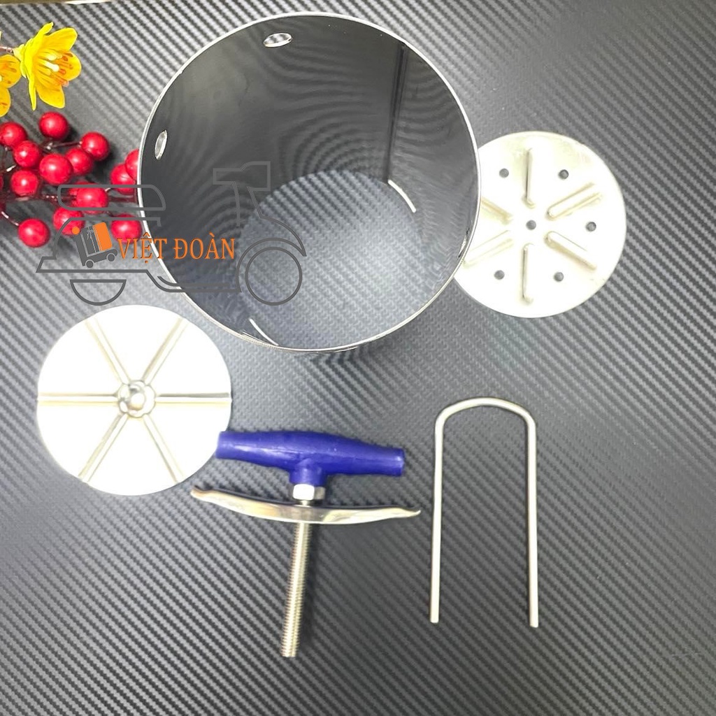 Khuôn Làm Giò Thủ, Chả Lụa, Giò xào, Chả Lạnh- INOX , loại 1KG, 500G