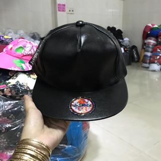 Nón hiphop,nón Snapback Da trơn