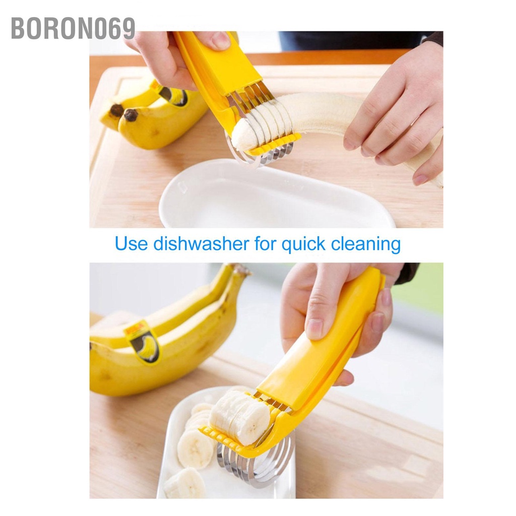 Boron069 Máy thái chuối cắt trái cây và rau xà lách Dụng cụ nhà bếp