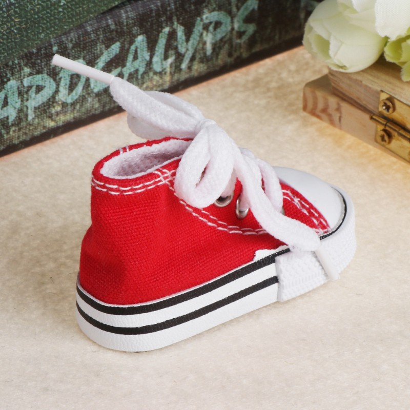 Giày thể thao canvas mini ấm áp thời trang cho búp bê