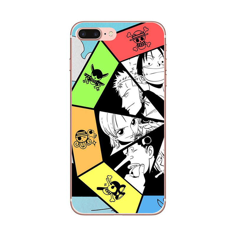 Fashion One Piece Cartoon Case For Iphone 7S 7 Plus iPHONE 8 Plus Luffy Roronoa Zoro Soft Shell | BigBuy360 - bigbuy360.vn