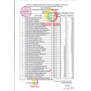 DHA bầu Bio Island 60v mẫu mới