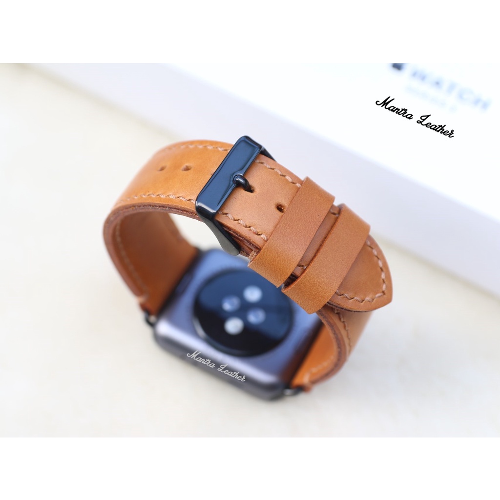 Dây Da Thay Thế Dành Cho Apple Watch - Handmade