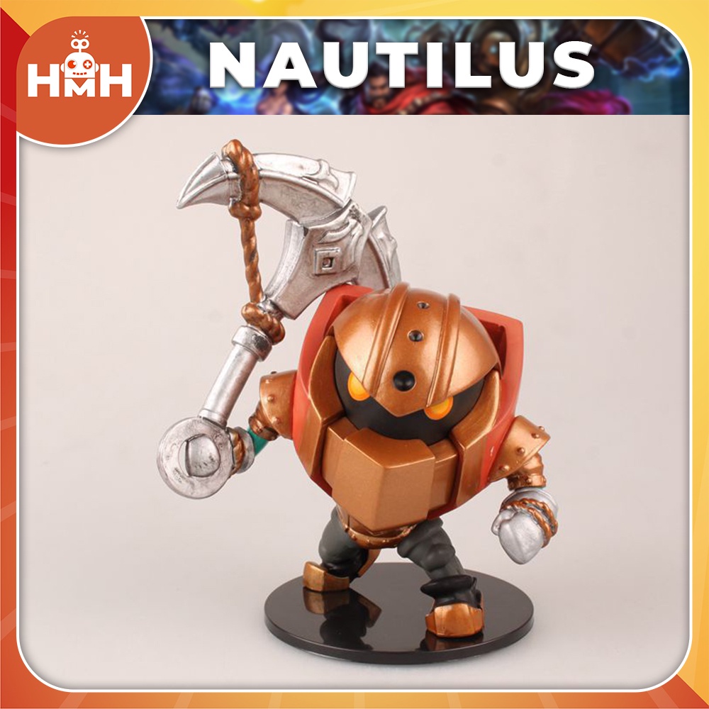 Mô hình liên minh huyền thoại, Decor bàn học, Mô hình LOL Nautilus, Darius, Braum, Gragas - Đồ sưu tầm