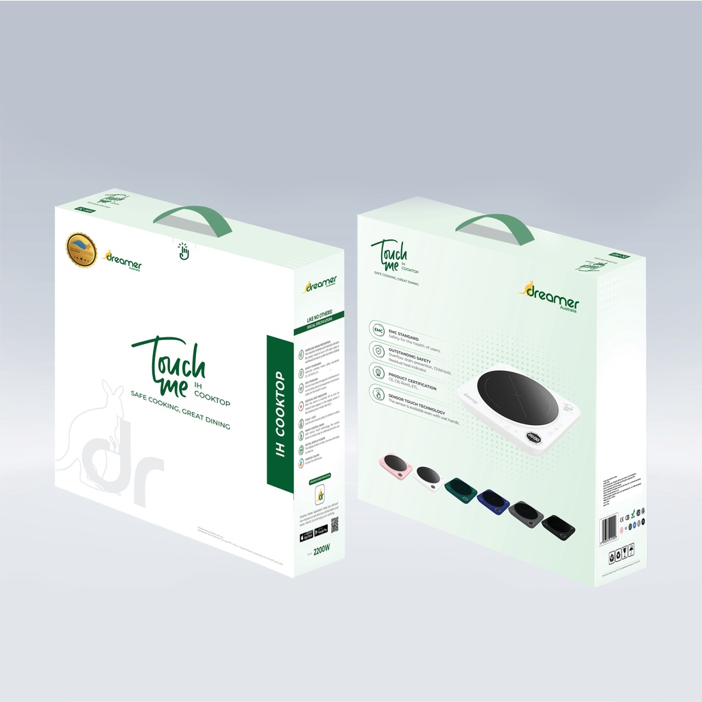 Bếp Điện Từ Đơn DREAMER DC-IH01 2200W - Hàng Chính Hãng