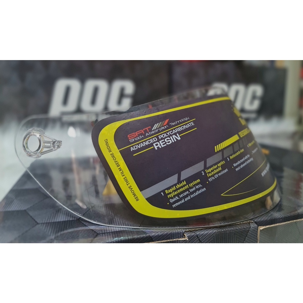 Kính rời gắn nón bảo hiểm fullface Royal M138B,M137,M266,M179, Roc03,Roc 05 chính hãng