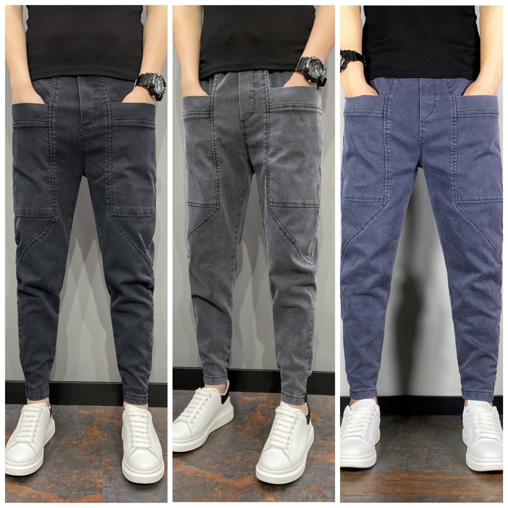 -Quần bò jogger co giãn cao cấp, siêu phẩm hot nhất năm nay.