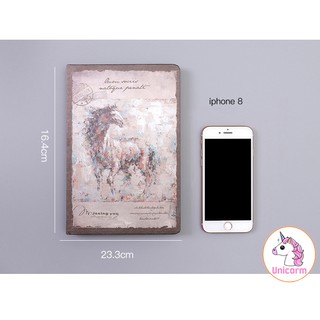 sổ tay phong cách vintage missing you - ( Khổ A5 )
