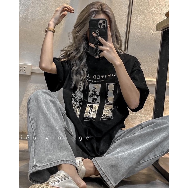 Áo thun 6 ô vuông