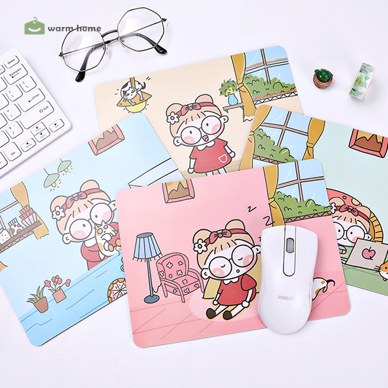 Tấm Lót Chuột Máy Tính Họa Tiết Trái Tim Dễ Thương
