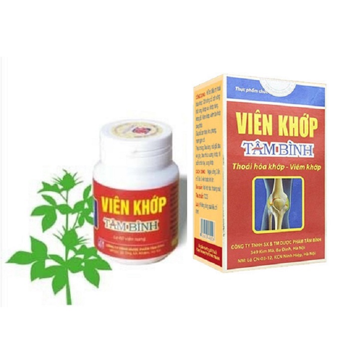 CHÍNH HÃNG VIÊN KHỚP TÂM BÌNH ĐẨY LÙI ĐAU NHỨC XƯƠNG KHỚP ĐAU MỎI CƠ BẮP AN TOÀN HIỆU QUẢ