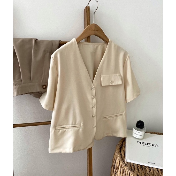 Áo blazer túi nắp 8055_A0571