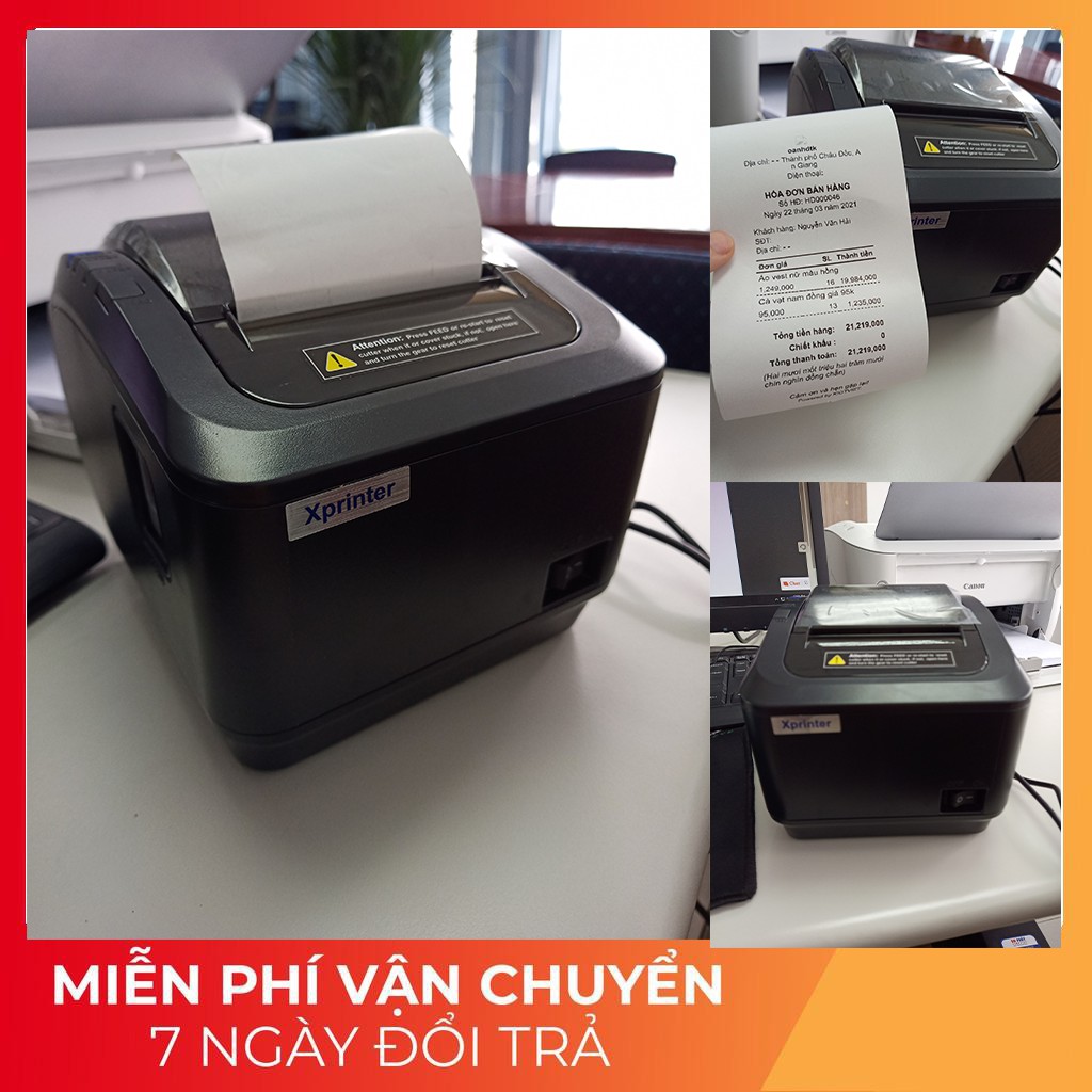 Máy in hoá đơn nhiệt ☺️[DỄ DÙNG]☺️ máy in bill Xprinter XP-160 chính hãng giá rẻ | BigBuy360 - bigbuy360.vn