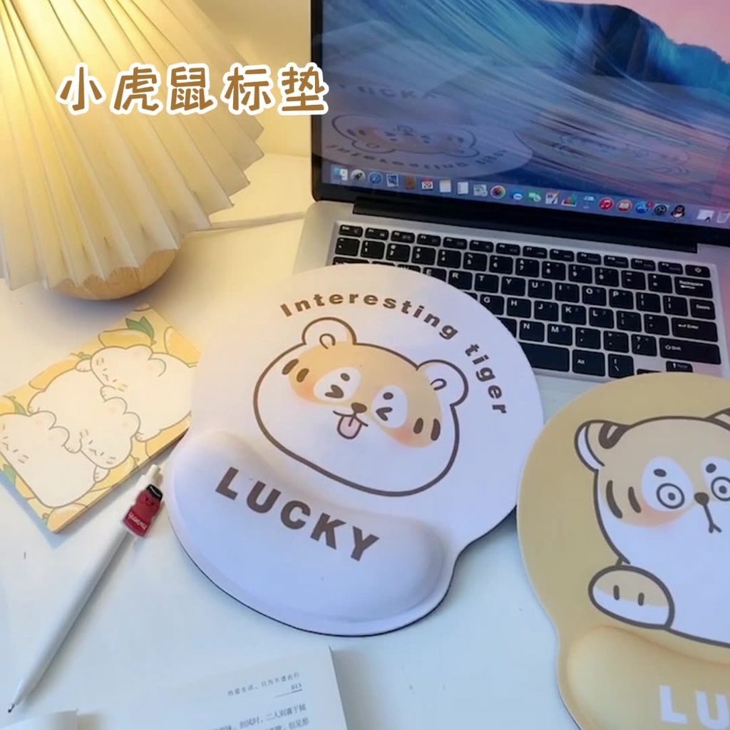 Miếng Lót Chuột Có Đệm Tỳ Tay Hình Mèo Dễ Thương
