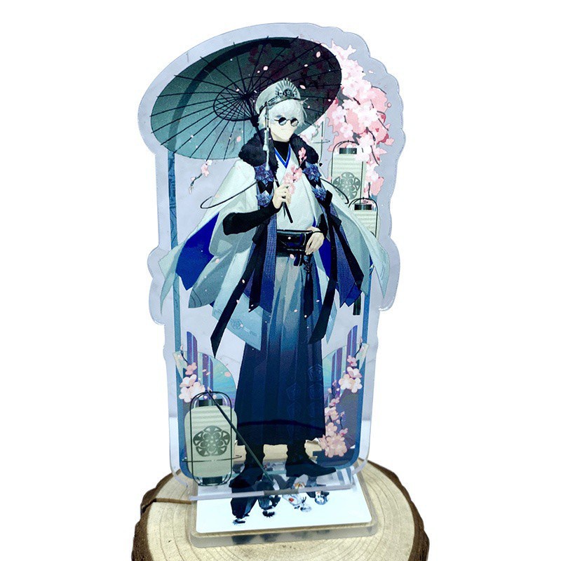 Mô hình đứng nhân vật Itadori Yuuji Fushigura Megumi bằng acrylic cỡ 15cm để bàn trang trí
