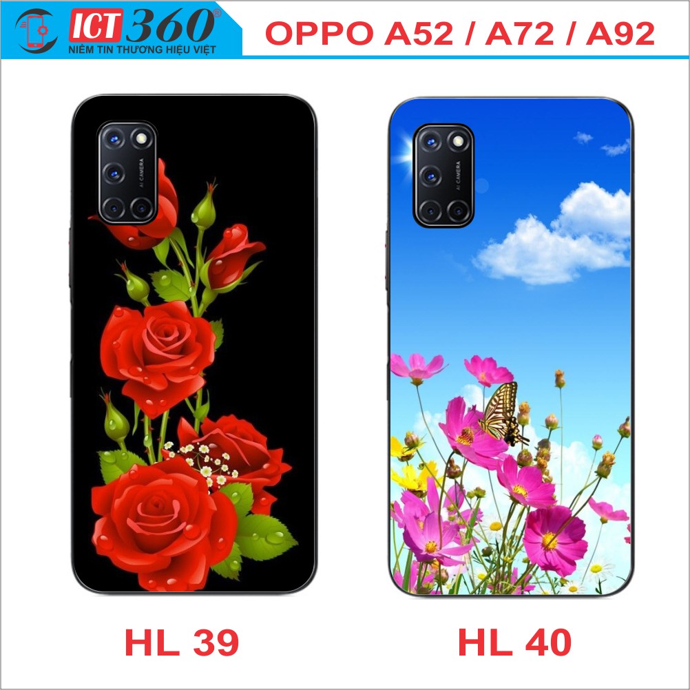 Ốp Lưng Kính Nano OPPO A52 A72 A92  - in theo Yêu Cầu