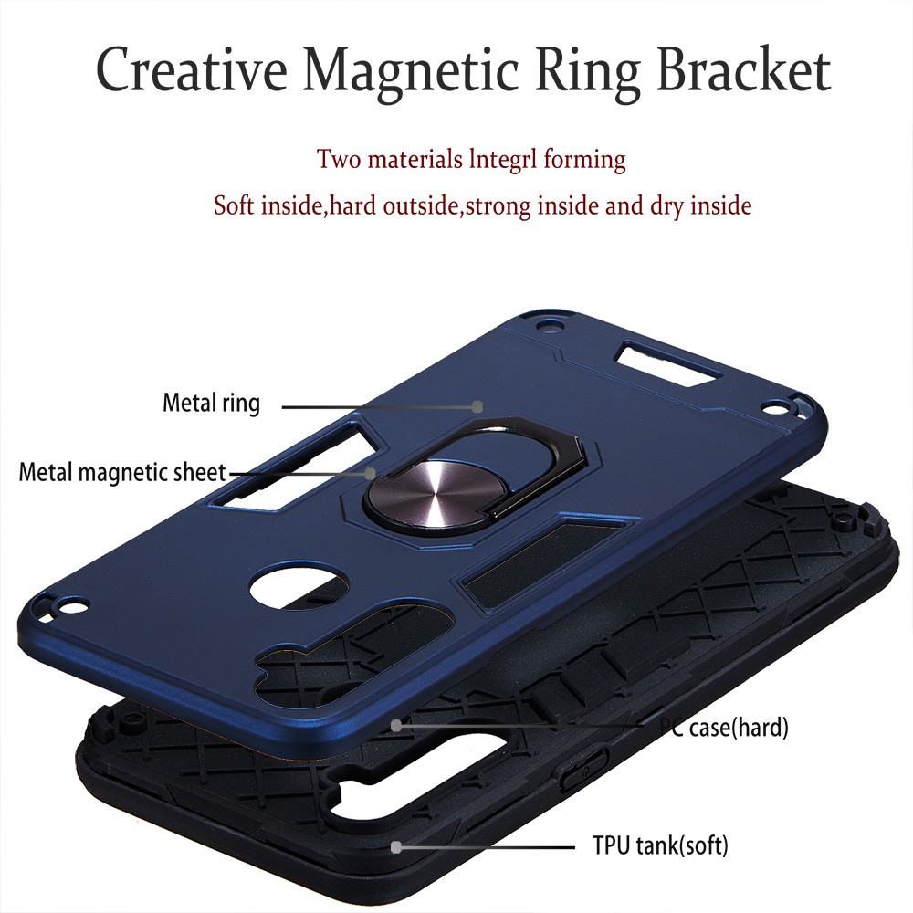 Ốp điện thoại có nhẫn đỡ chống sốc cao cấp cho OPPO Realme5 Pro 6i 3 Realme 2 Pro 6i 5i Realme 5S 3i