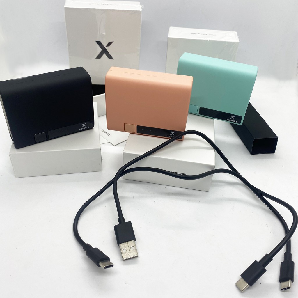 Sạc Dự Phòng Xcentz 10000mAh - 18W PD - Sạc Nhanh USB-C. QC 3.0 - Nhỏ Gọn Tiện Lợi