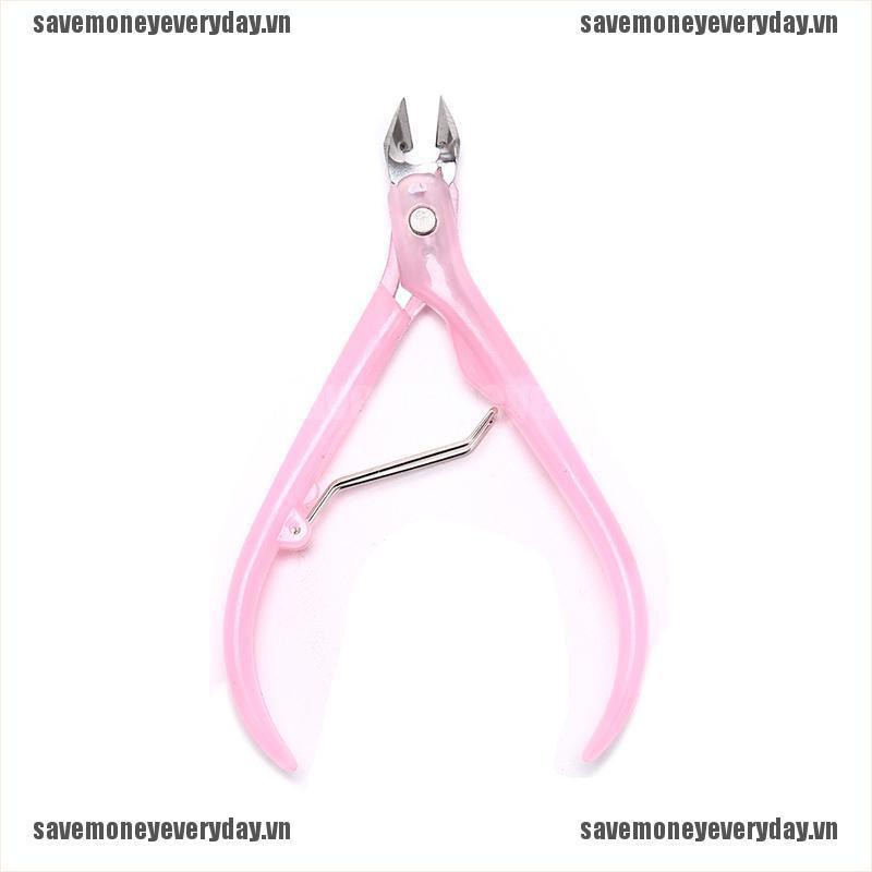 [Hàng mới về] Dụng cụ cắt móng tay bằng thép không gỉ có tay cầm bằng nhựa