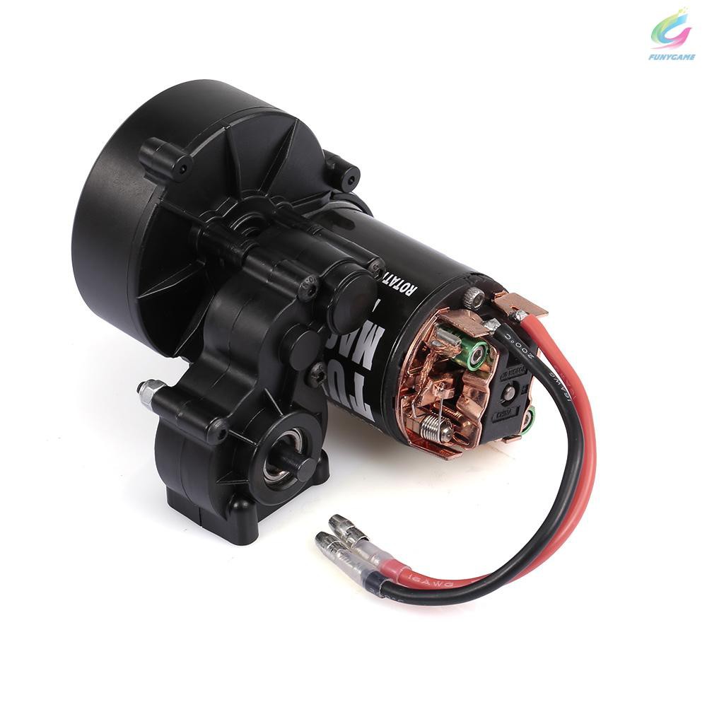 AUSTAR 540 21T RC Brushed Motor with Gear Box for 1/10 Axial SCX10  RC Car